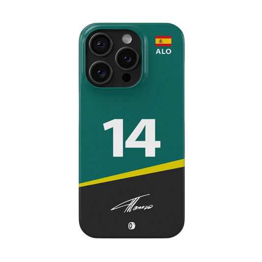 Fernando Alonso 2024 Aston Martin F1 Phone Case