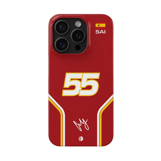 Carlos Sainz 2024 Scuderia Ferrari F1 Phone Case