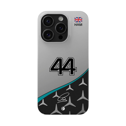 Lewis Hamilton 2024 Mercedes F1 Phone Case