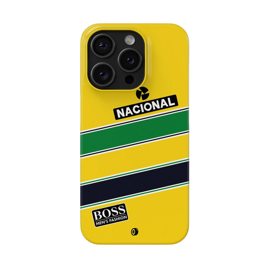 Ayrton Senna Helmet Special Edition F1 Phone Case