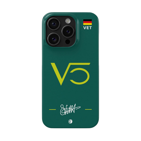 Sebastian Vettel Logo 2022 Aston Martin F1 Phone Case