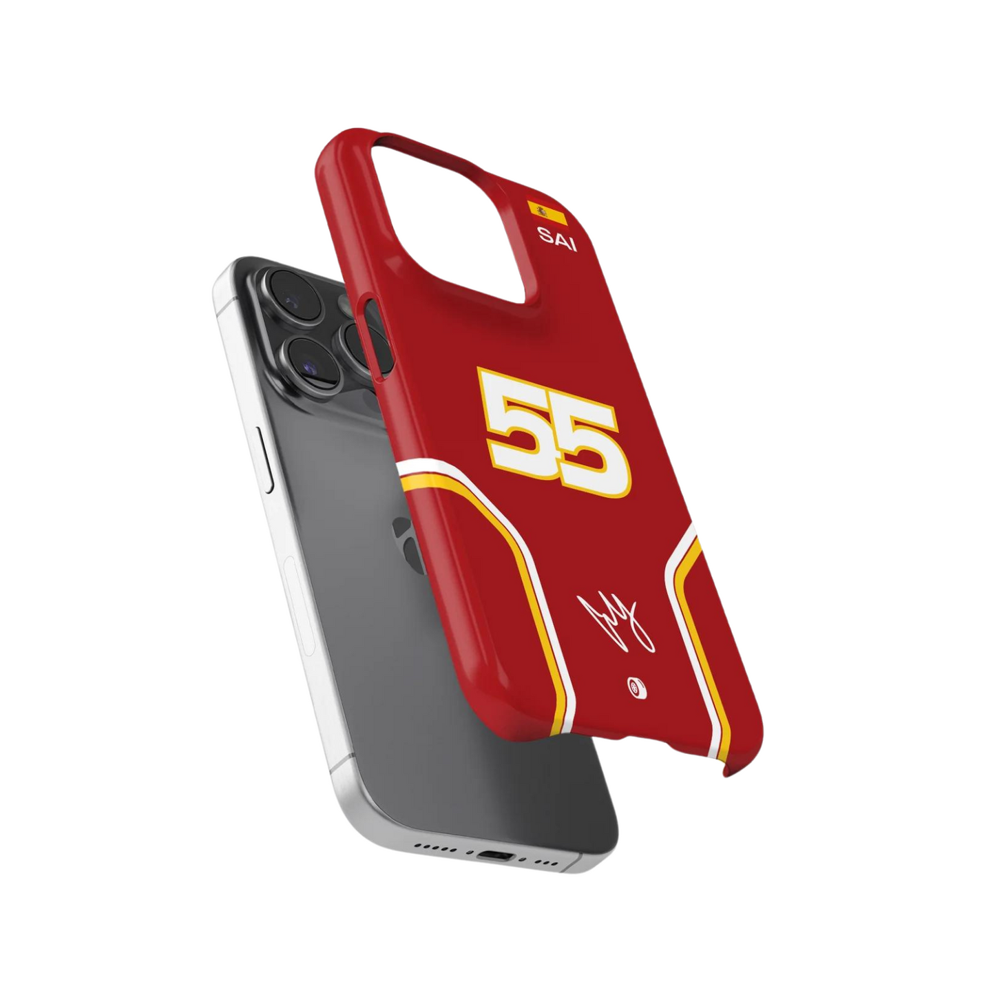 Carlos Sainz 2024 Scuderia Ferrari F1 Phone Case