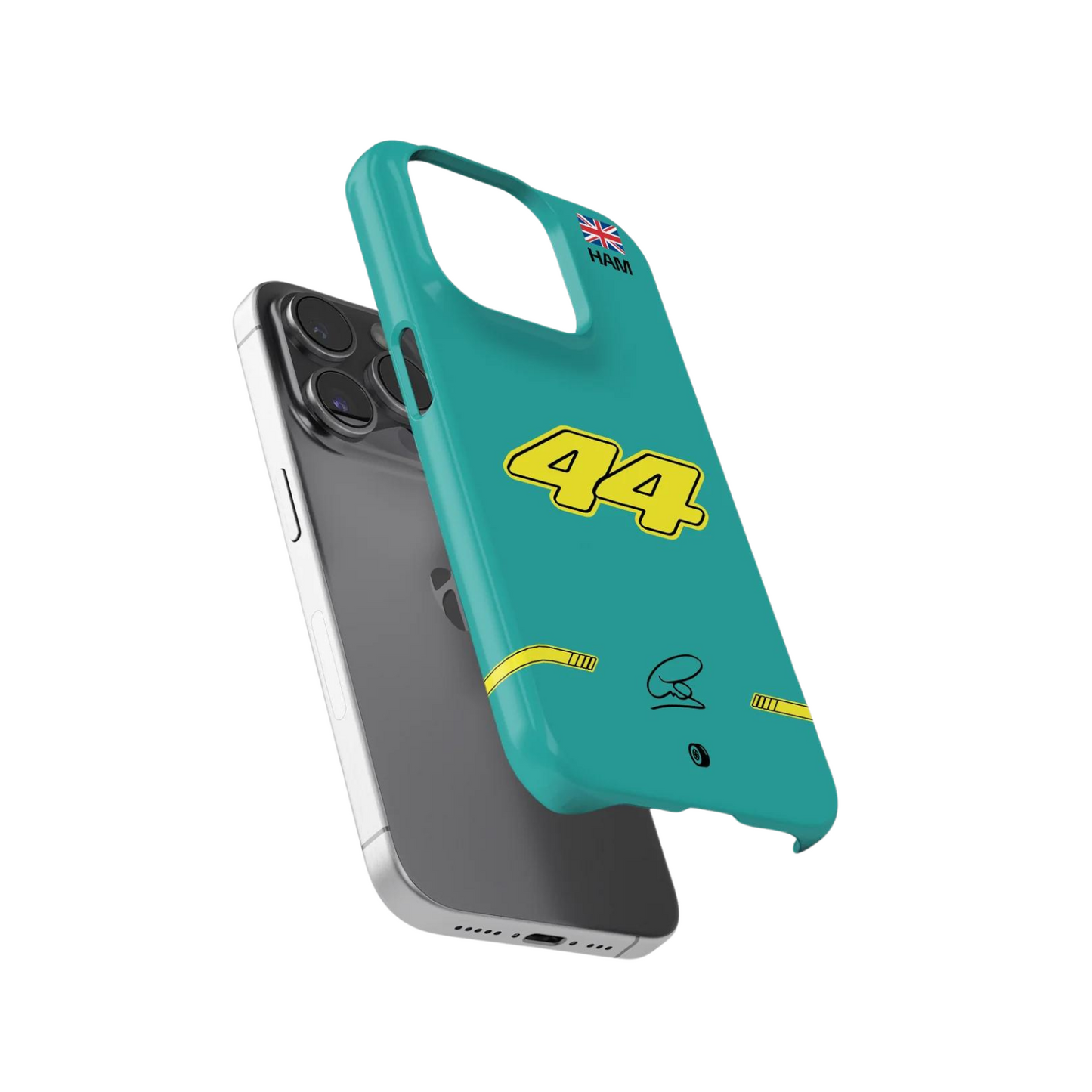 Lewis Hamilton Yellow Edition 2022 Mercedes F1 Phone Case