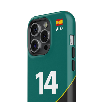 Fernando Alonso 2023 Aston Martin F1 Phone Case