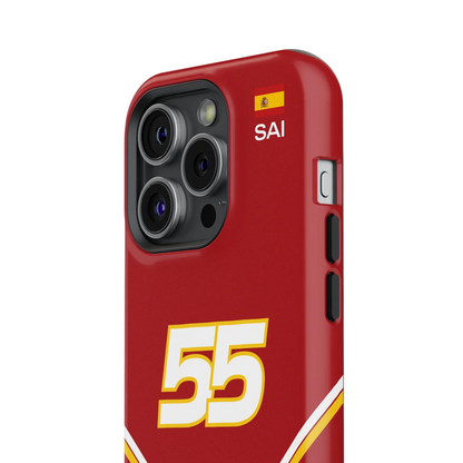 Carlos Sainz 2024 Scuderia Ferrari F1 Phone Case