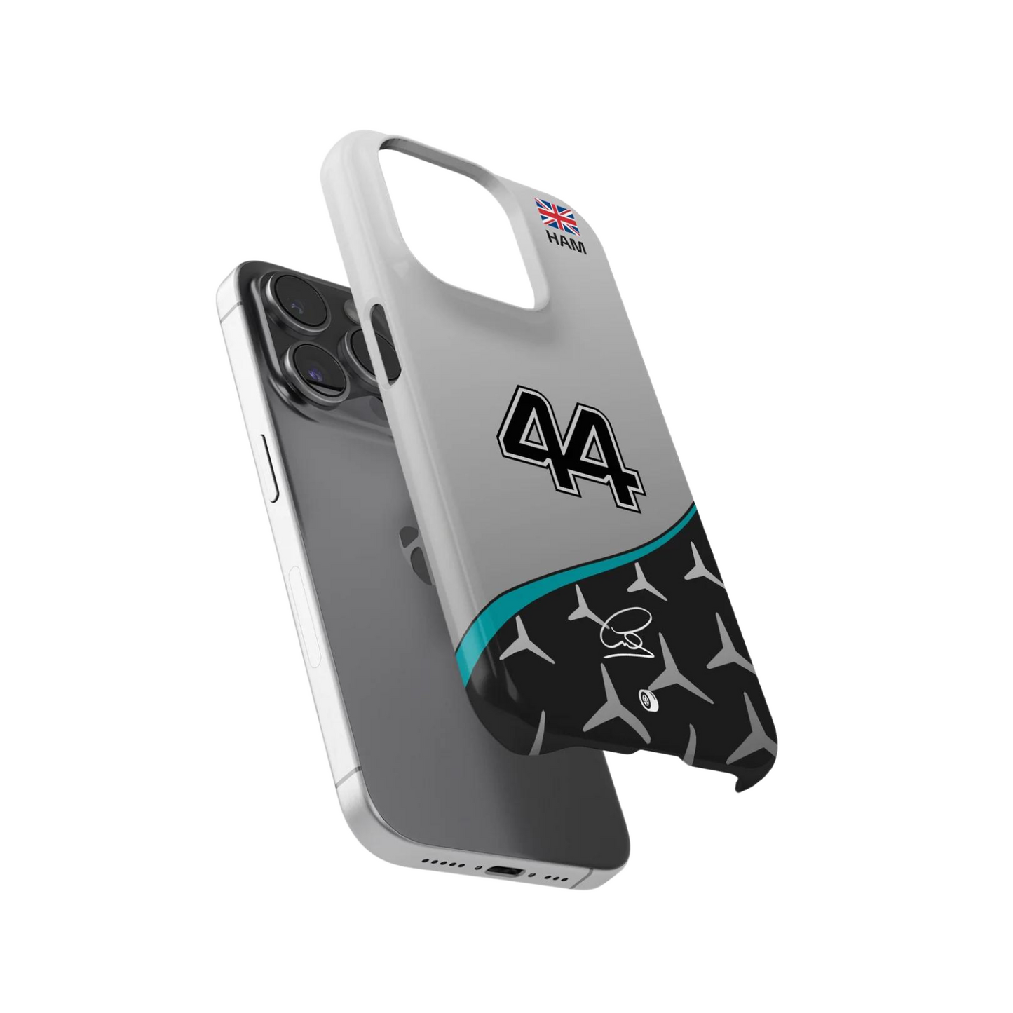 Lewis Hamilton 2024 Mercedes F1 Phone Case