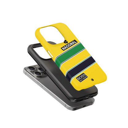 Ayrton Senna Helmet Special Edition F1 Phone Case