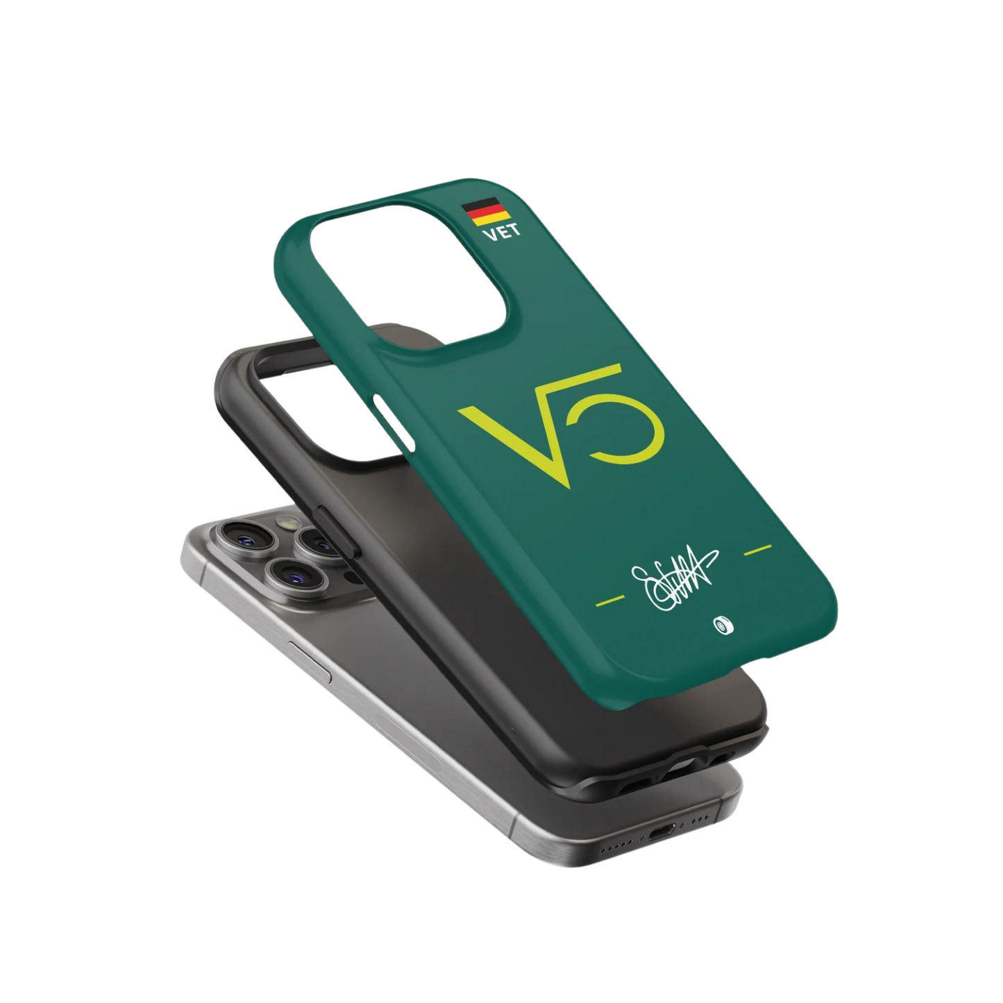 Sebastian Vettel Logo 2022 Aston Martin F1 Phone Case