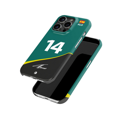 Fernando Alonso 2023 Aston Martin F1 Phone Case