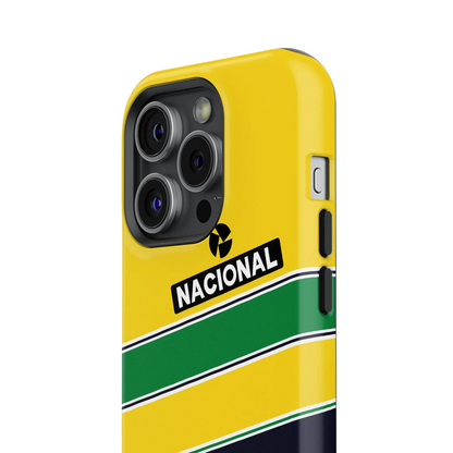 Ayrton Senna Helmet Special Edition F1 Phone Case