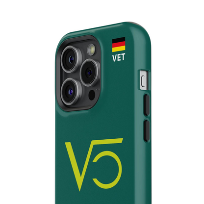 Sebastian Vettel Logo 2022 Aston Martin F1 Phone Case