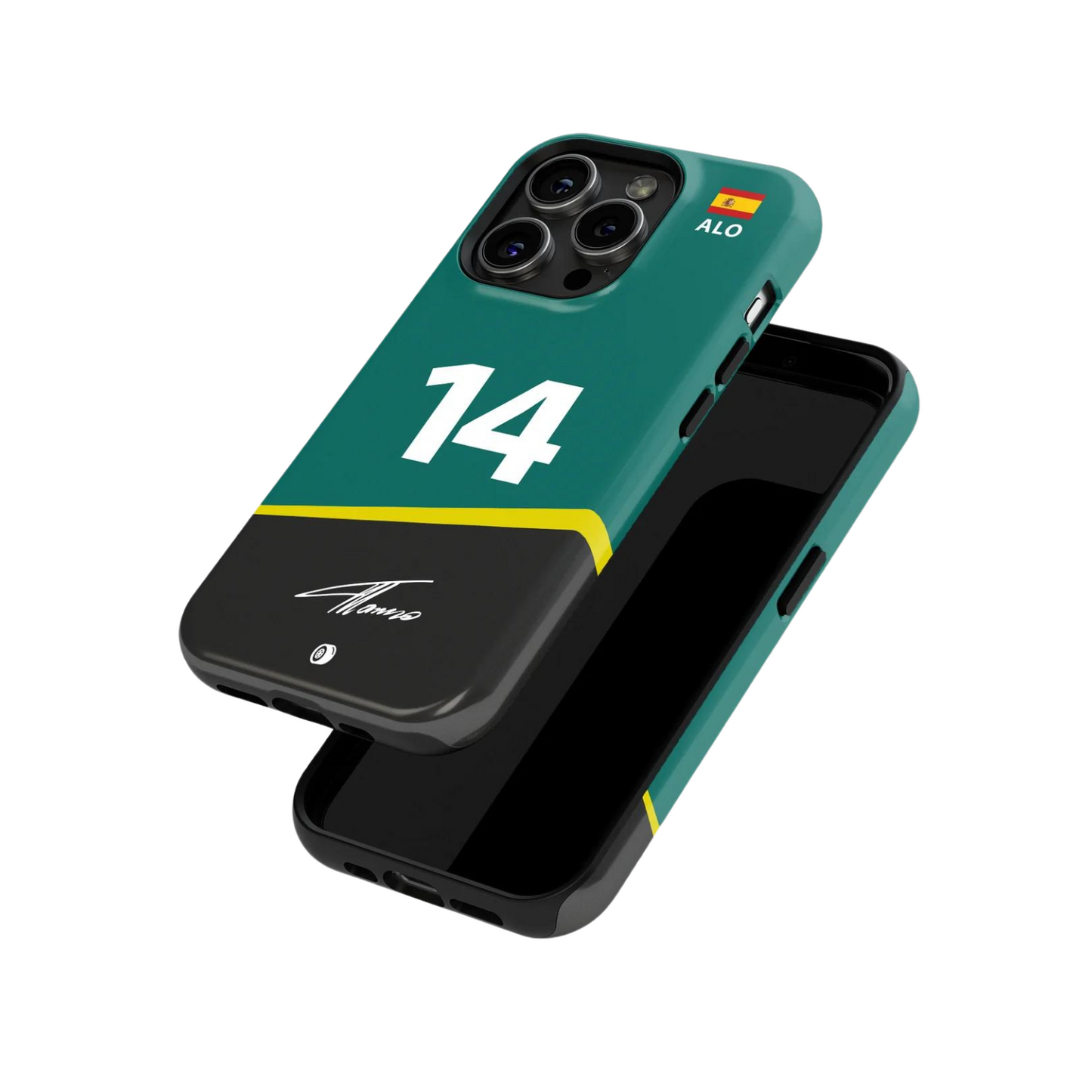 Fernando Alonso 2024 Aston Martin F1 Phone Case