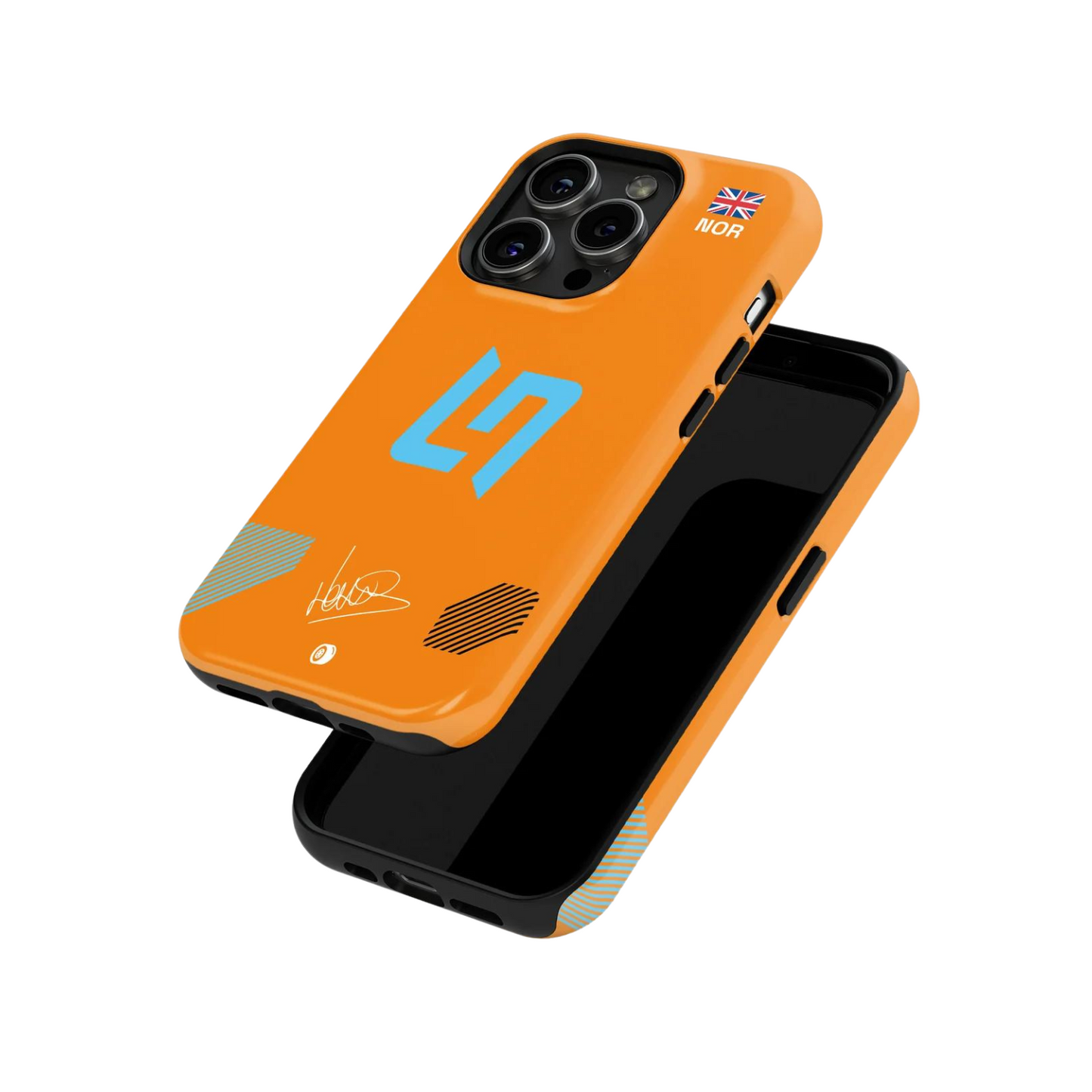 Lando Norris Logo 2022 Mclaren F1 Phone Case