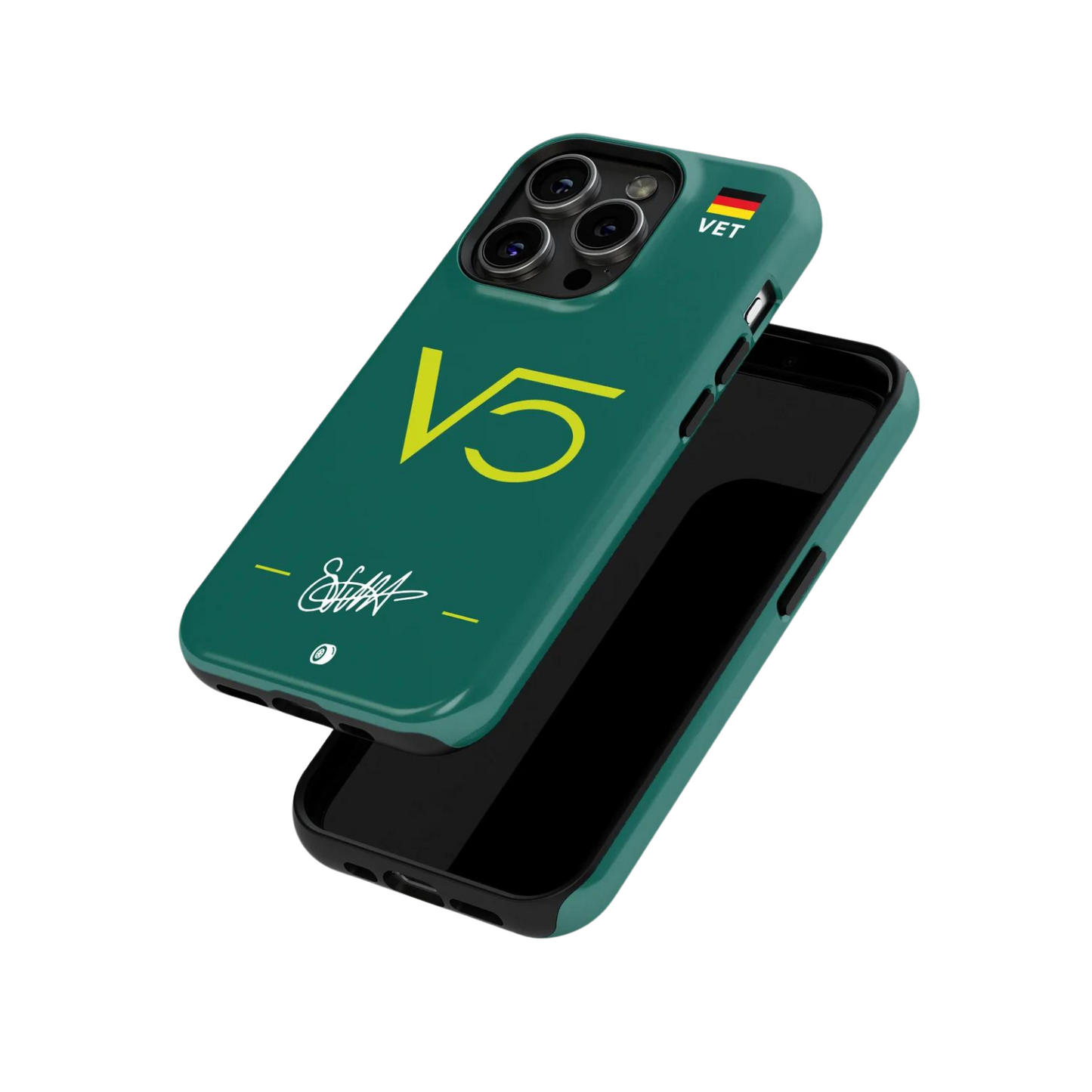 Sebastian Vettel Logo 2022 Aston Martin F1 Phone Case