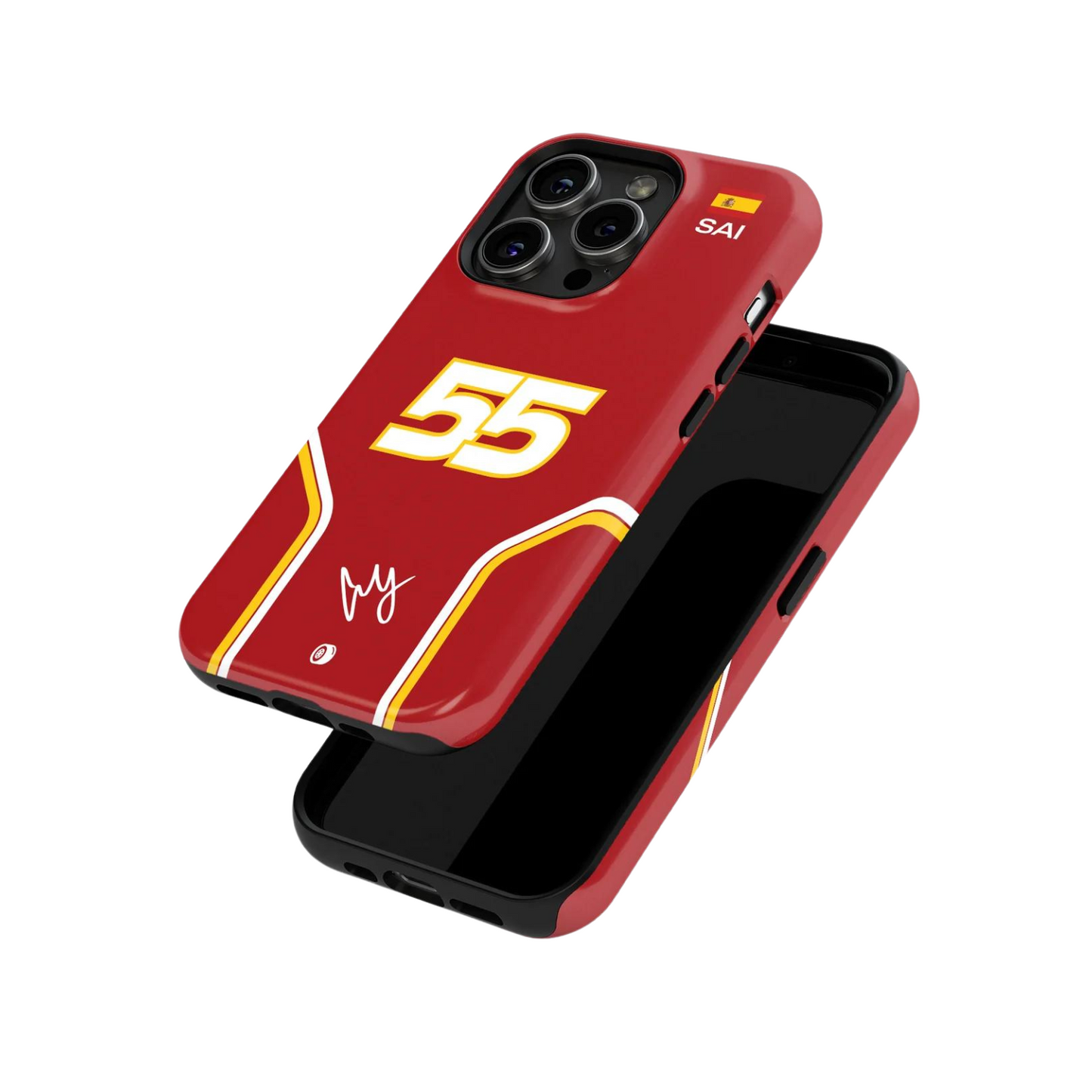 Carlos Sainz 2024 Scuderia Ferrari F1 Phone Case