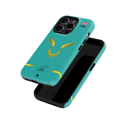 Lewis Hamilton Logo Yellow Edition 2022 Mercedes F1 Phone Case