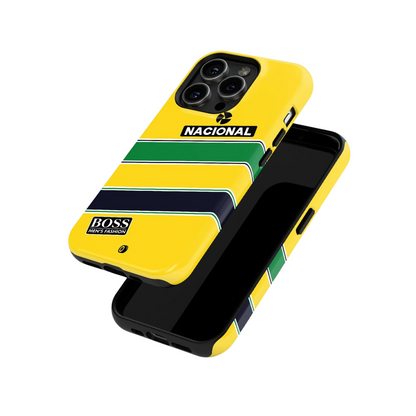 Ayrton Senna Helmet Special Edition F1 Phone Case