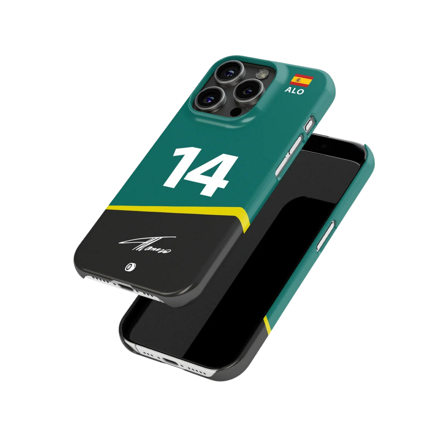 Fernando Alonso 2024 Aston Martin F1 Phone Case