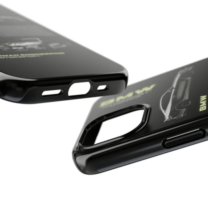 BMW "M4 CSL" Black iPhone Case