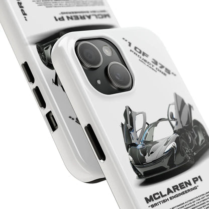 Mclaren "P1" White iPhone Case