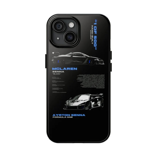 Mclaren "Senna" Black iPhone Case