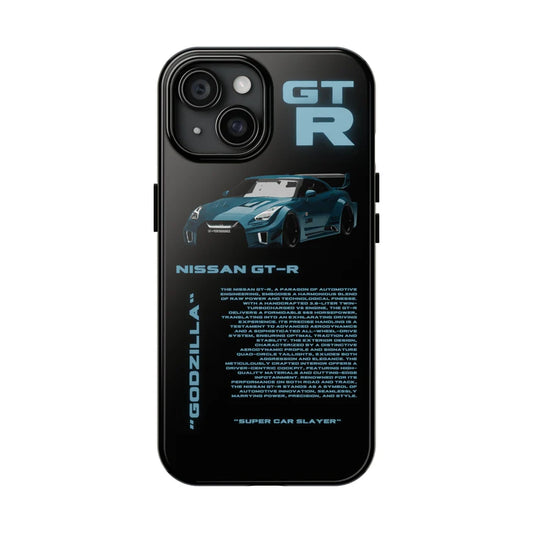 Nissan "GT-R" Black iPhone Case