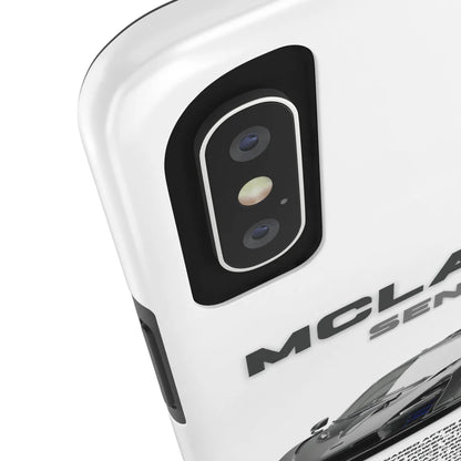 Mclaren "Senna" White iPhone Case