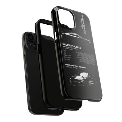 Ford Mustang "Shelby" Black iPhone Case