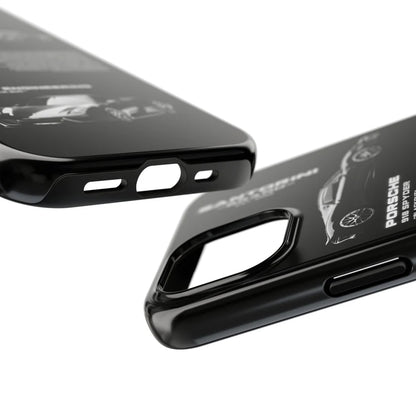 Porsche "Spyder" Black iPhone Case