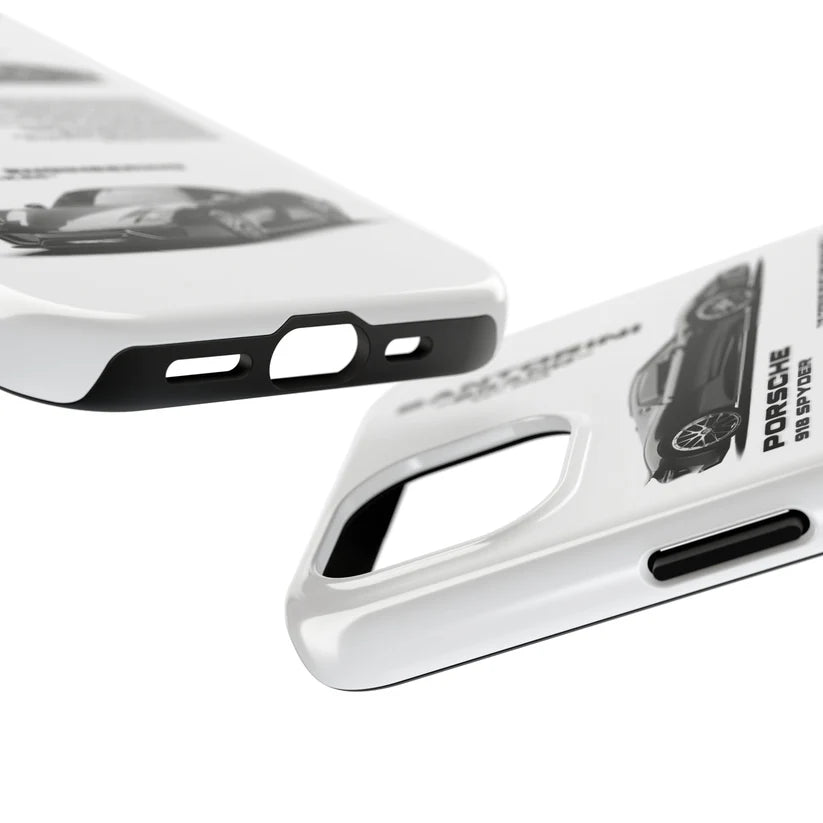 Mclaren "Spyder" White iPhone Case