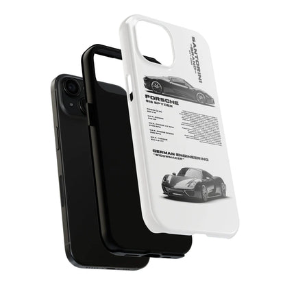 Mclaren "Spyder" White iPhone Case