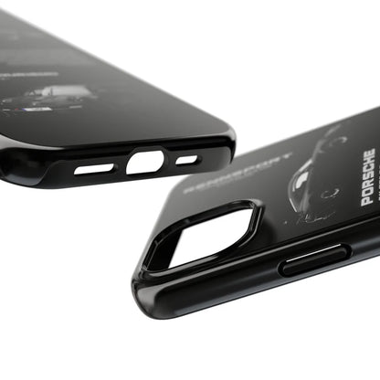 Porsche "Vanta Black" Black iPhone Case